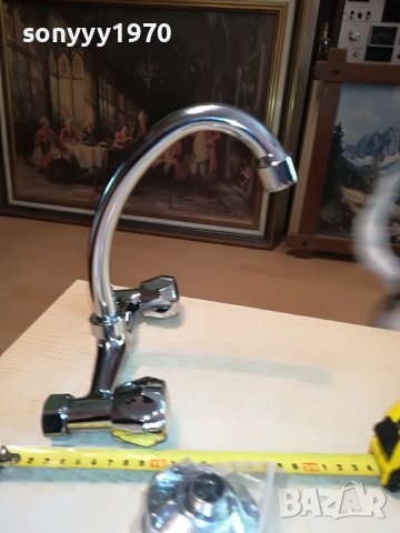 СМЕСИТЕЛ ЗА СТЕНА С ДВЕ ВРЪТКИ 0505231630, снимка 10 - Смесители - 40602333