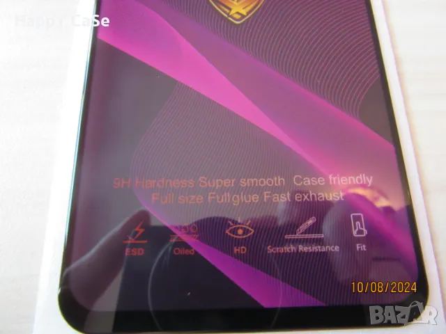 Realme 14 / 14T / 14X / Note 60 / 12 / 12X / OG Premium Full Glue Стъклен протектор за цял екран, снимка 8 - Фолия, протектори - 46889114