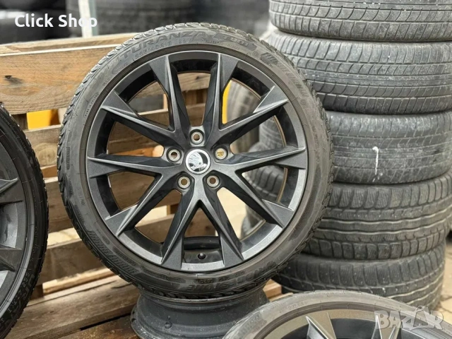5х112 Джанти 18 цола Шкода 5x112 Skoda, снимка 2 - Гуми и джанти - 53500527