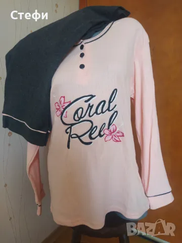 Дамска пижама  интерлог в номер 3XL , снимка 4 - Пижами - 47403222