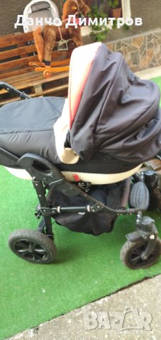 Комбинирана бебешка количка., снимка 5 - Детски колички - 42274459