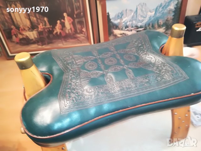 стилна табуретка от германия 2105231755M, снимка 8 - Антикварни и старинни предмети - 40778136