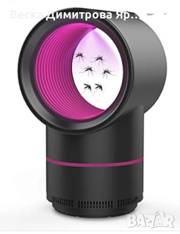 Лампа против комари, USB зареждане, улавя до 20 квадратни метра, снимка 4 - Друга електроника - 53139456