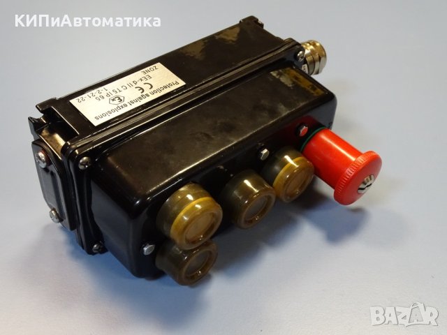 бутониера G.Gioverzana 541050Ex button station protection, снимка 7 - Резервни части за машини - 42539875