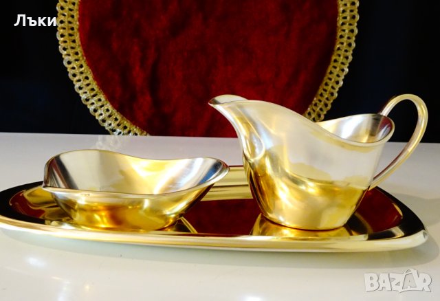 Бронзова каничка,латиера,Hoka W.Germany. , снимка 7 - Антикварни и старинни предмети - 36024094