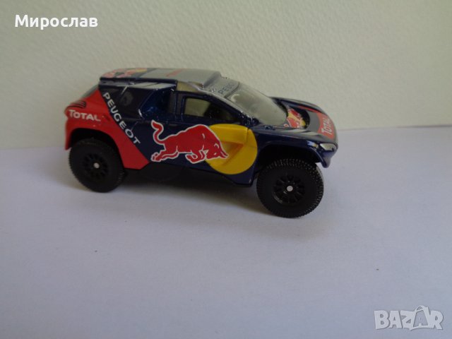 1/43 ? NOREV PEUGEOT 2008 DKR 16 МОДЕЛ ПАРИЖ ДАКАР КОЛИЧКА ИГРАЧКА, снимка 3 - Колекции - 42663716