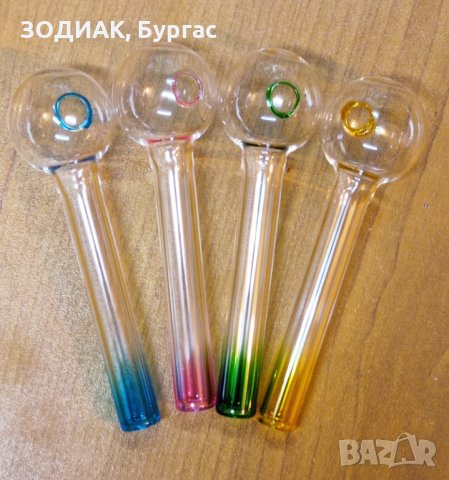 Стъклена Лула / Фифка, снимка 1