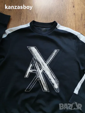 armani exchange - страхотна мъжка блуза Л, снимка 6 - Блузи - 56238743