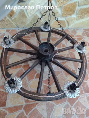 Полилей от колело на каруца З модела, снимка 7 - Полилеи - 42651281