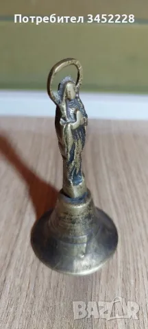 звънче камбанка месинг за колекционери , снимка 2 - Антикварни и старинни предмети - 49118760