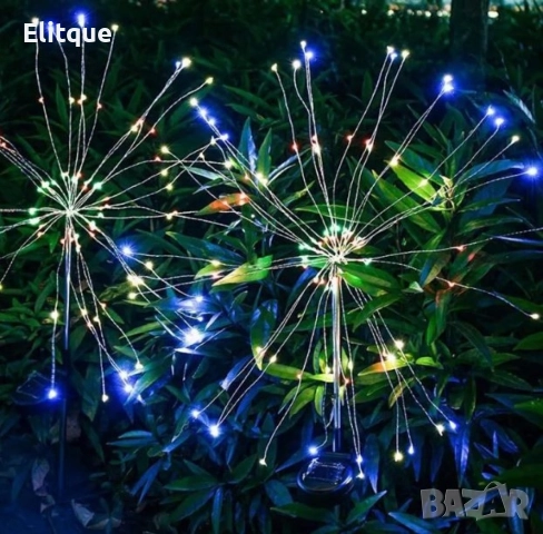 Соларно глухарче (коледна украса) - жълто, шарено - 2бр в опаковка, снимка 9 - Други - 52799939