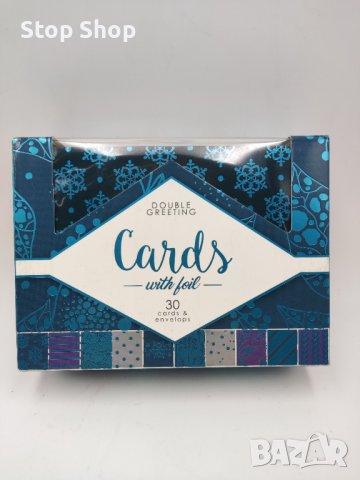 30броя картички с пликовете 10 дизайна Размер 15см на 11 см 
