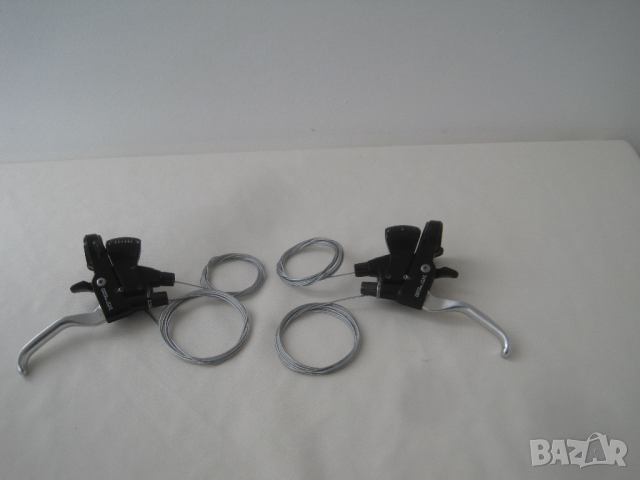 Shimano Deore Lx-ST-m567-команди 3x8 speed, снимка 8 - Части за велосипеди - 44629497