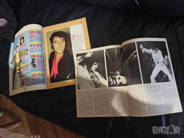 Elvis Presley-колекционерски списания от 80-те, снимка 7 - Китари - 52105830