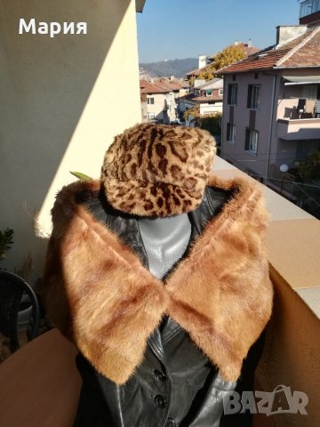 Шапки и яки, наметало от естествен косъм лисица, заек и др. , снимка 11 - Други - 35735647