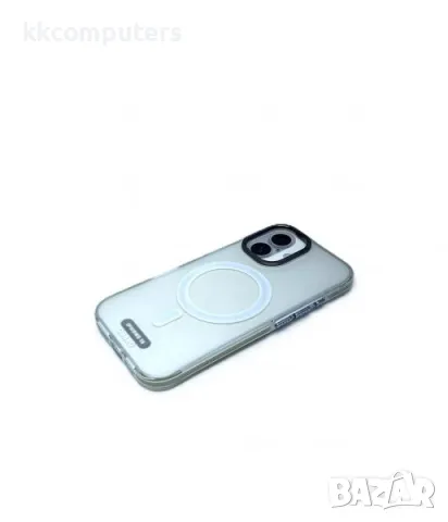 Калъф силикон OGBRO Simplicity MagSafe / Бял / за iPhone 16 Pro Max 6.9 Баркод : 3131594