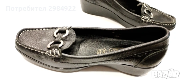 Страхотни кожени дамски обувки Естествена кожа неупотребявани, снимка 8 - Дамски ежедневни обувки - 53449346