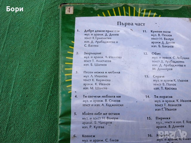 ПИРИН ФОЛК 1994г, снимка 5 - Други музикални жанрове - 36143929