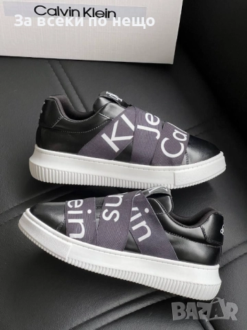 Calvin Klein Дамски Маратонки🔝Дамски Спортни Обувки Келвин Клайн - 2 Налични Цвята Код E811, снимка 3 - Маратонки - 51477300