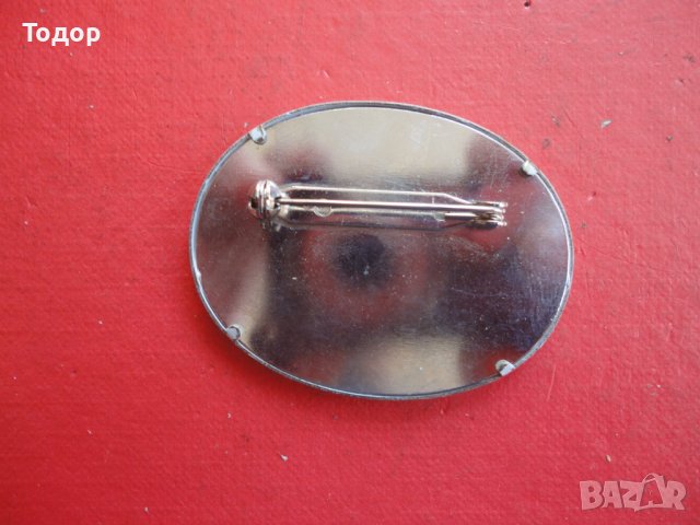 Рисувана брошка върху коприна 2, снимка 4 - Други - 40085909