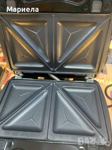 Тостер Aicok ST-08, 750 W, 3 в 1, 3 комплекта плочи, снимка 4 - Тостери - 53493990