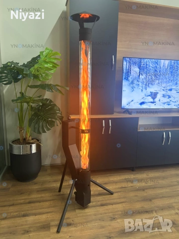 Ракетна пелетна печка - ефективна и икономична !!!, снимка 8 - Къмпинг мебели - 53068264