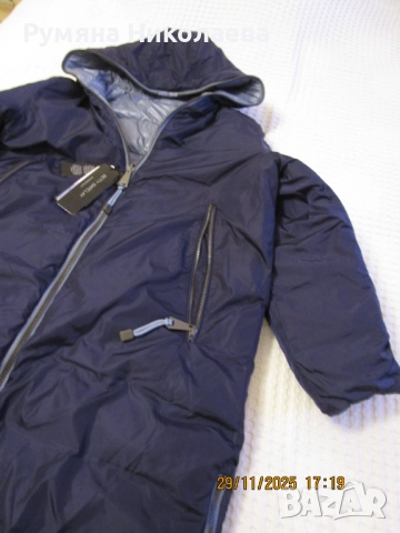 Дълго дамско яке с две лица Betty Barclay, снимка 9 - Якета - 52585210