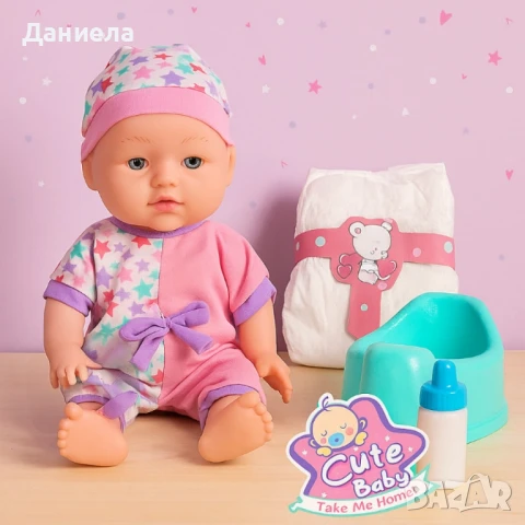 Кукла Сладко бебе , снимка 3 - Кукли - 50878477