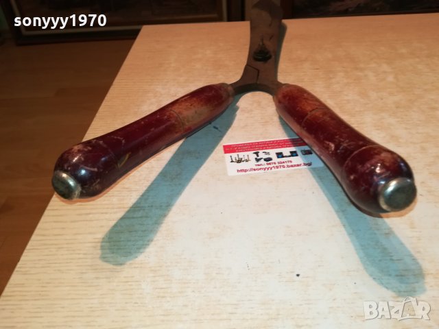 СТАРА НЕМСКА НОЖИЦА 60СМ 1010211853, снимка 3 - Антикварни и старинни предмети - 34416492