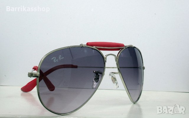 Слънчеви очила Ray-Ban AVIATOR CRAFT RB3422Q- silver/red, снимка 5 - Слънчеви и диоптрични очила - 41024742