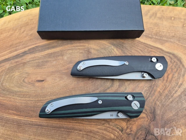 Сгъваем джобен нож SHIROGOROV,стомана D2,Axis Lock,два цвята,SH206, снимка 4 - Ножове - 50988607