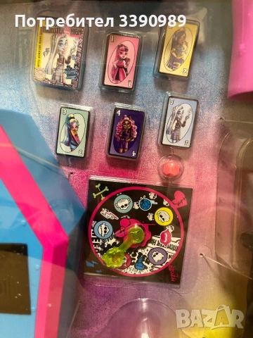 Комплект мебели за кукли, Monster High, страховито студио, многоцветен, снимка 10 - Кукли - 53410916