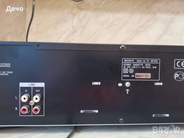 Касетен дек Sony tc we405, снимка 10 - Декове - 53736109