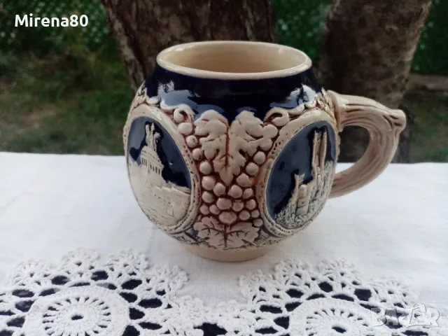 Винтидж немска керамика - сервиз за глювайн за 12 !, снимка 14 - Антикварни и старинни предмети - 47390083