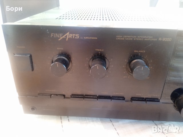 GRUNDIG FINE ARTS A-9000 Усилвател, снимка 2 - Ресийвъри, усилватели, смесителни пултове - 41783148