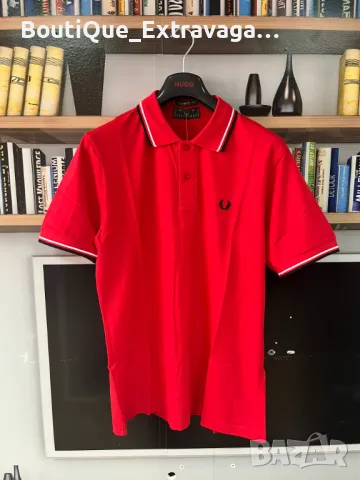 Мъжки тениски Fred Perry Polo 2XL/3XL !!!, снимка 3 - Тениски - 37155380