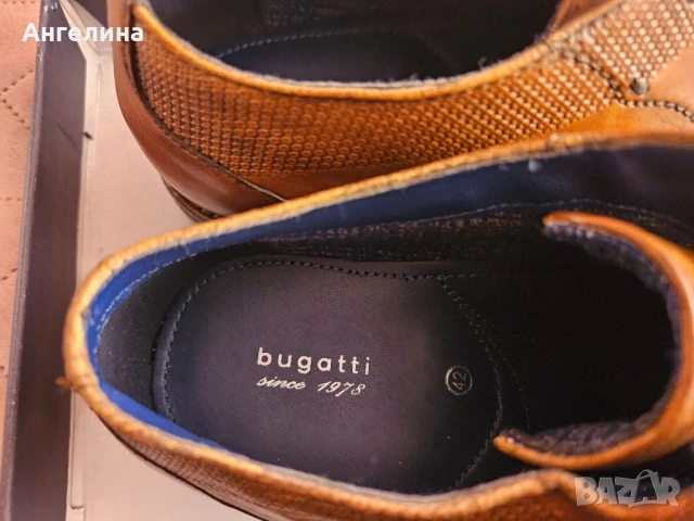 Мъжки обувки Bugatti , снимка 4 - Официални обувки - 51064347