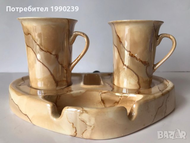 Сервиз сет за кафе за двама - НОВИ, снимка 3 - Сервизи - 40673792