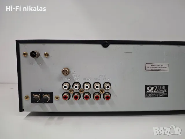 стерео усилвател ресийвър KENWOOD KR-A47, снимка 6 - Ресийвъри, усилватели, смесителни пултове - 49645470