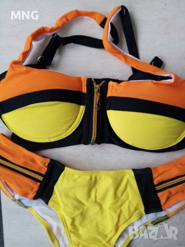 Дамски бански с ципове, снимка 6 - Бански костюми - 32509074