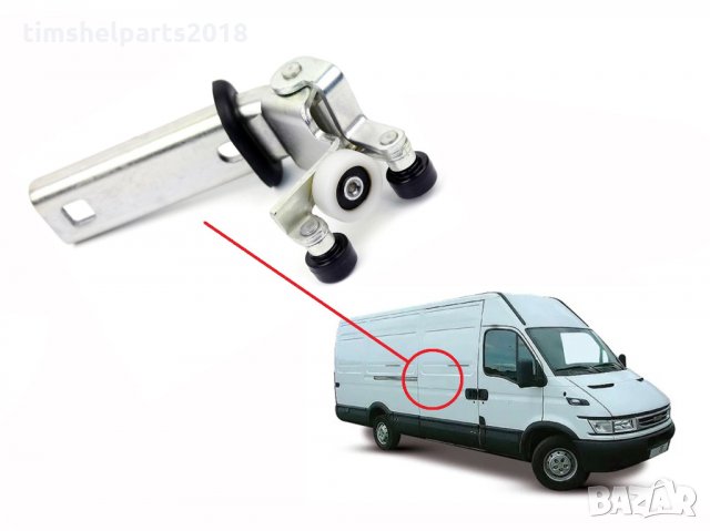 Ролков механизъм за Iveco Daily 1999-2006, Среден десен, Плъзгаща врата