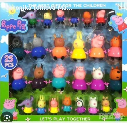 Пепа пиг фигурки 25броя