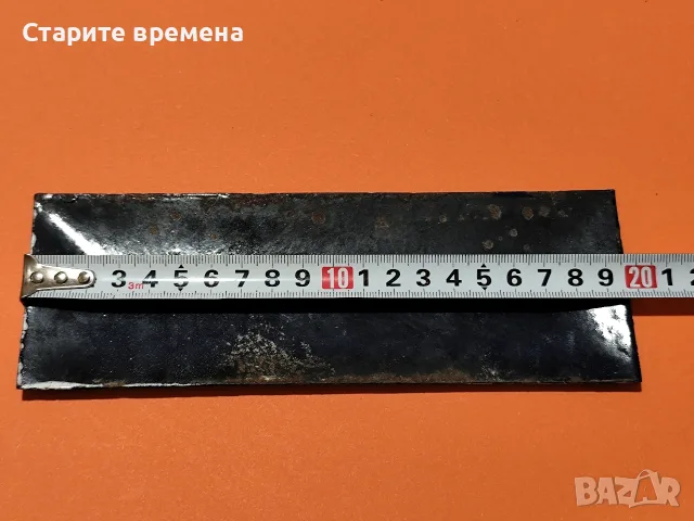 ЕМАЙЛИРАНА ТАБЕЛА ДОМОУПРАВИТЕЛ , снимка 2 - Антикварни и старинни предмети - 56219722