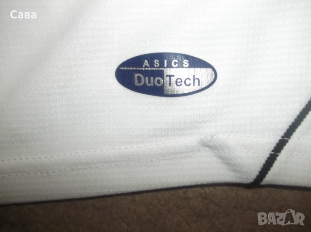 Тениски ASICS   мъжки,М и Л  /тъмносиня и бяла/, снимка 11 - Спортни дрехи, екипи - 33433315