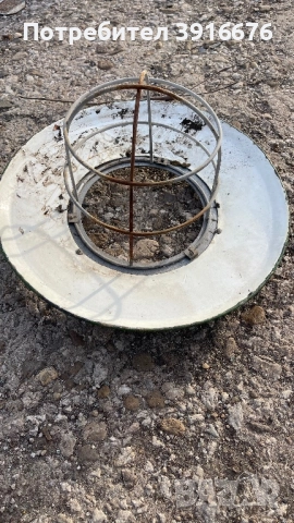 Индустриална лампа за бомбоубежище, снимка 2 - Антикварни и старинни предмети - 52838238