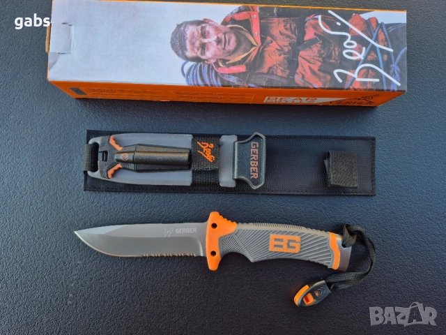 Нож за оцеляване GERBER Bear Grylls Ultimate Survival, снимка 2 - Ножове - 51780863