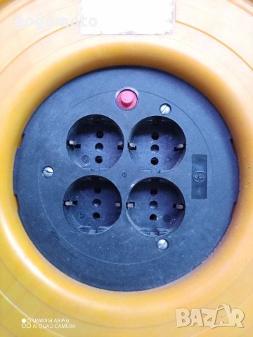 УДЪЛЖИТЕЛ НА МАКАРА, РАЗКЛОНИТЕЛ, УДЪЛЖИТЕЛ 4 ГНЕЗДА 50 МЕТРА ГУМИРАН КАБЕЛ, снимка 13 - Други инструменти - 35934257