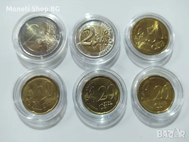 Евро монети UNC, снимка 1