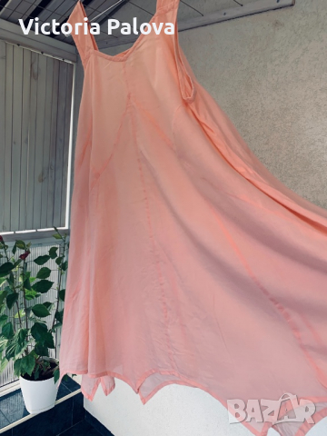Много тънка прозрачна рокля ELLOS Швеция, снимка 2 - Рокли - 36246385