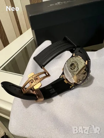 Edox Grand Ocean Decentrique Date Automatic, снимка 9 - Мъжки - 56275309